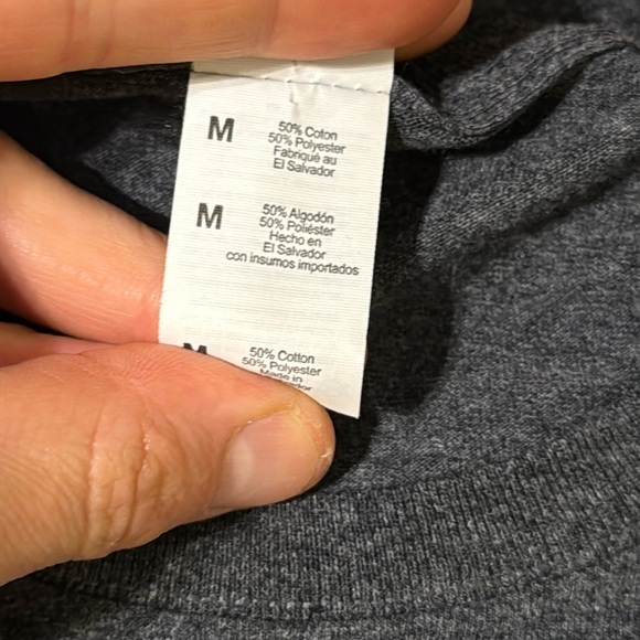 FOTL Fruit of The Loom GATLINBURG TN Gray Graphic Short Sleeve T-Shirt MED - Picture 4 of 5